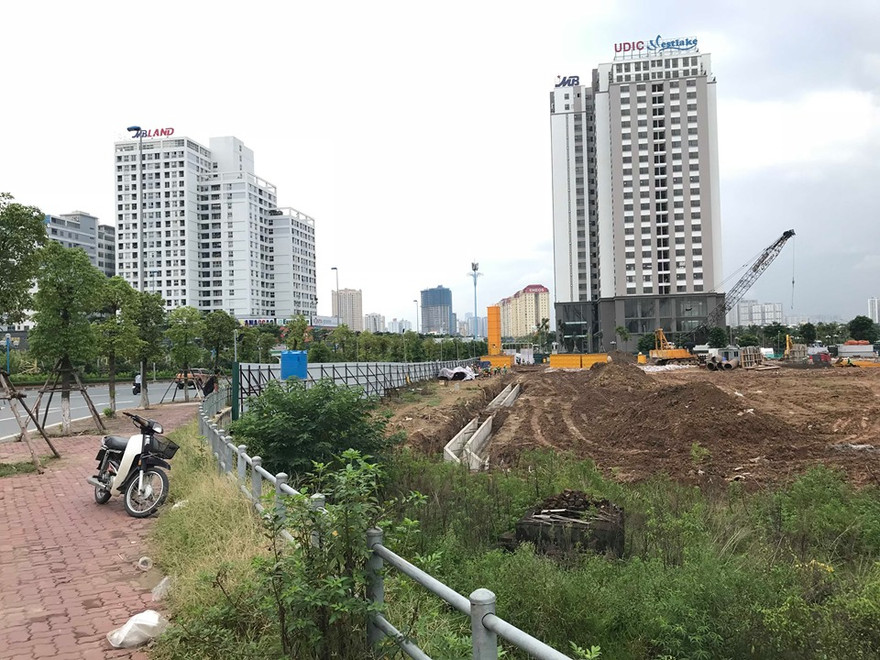 Hà Nội: Đại dự án The Lotus Center rộng 1,9ha thi công không phép