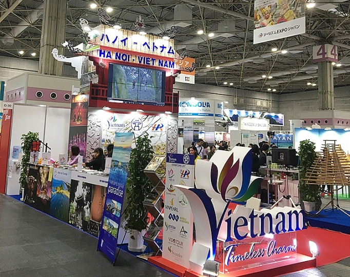 Gian hàng của Hà Nội tại Hội chợ