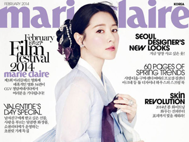 Lee Young Ae đẹp như một nữ thần.