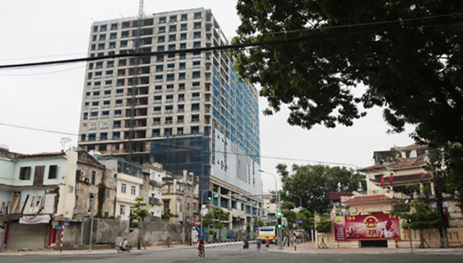 Một loạt dự án của chủ đầu tư Kinh Đô TCi Group đều vướng tai tiếng xây dựng vượt tầng, sai giấy phép xây dựng. Ảnh: Nhật Quang.