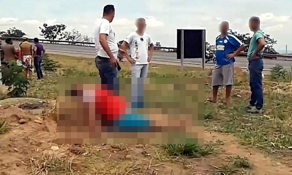 Hiện trường vụ án mạng.