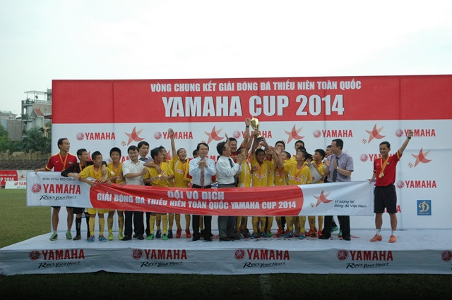 U13 SLNA đăng quang xứng đáng