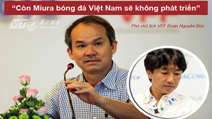 Bầu Đức đòi sa thải HLV Miura vì lối chơi và phong cách của HLV người Nhật này không phù hợp. Ảnh: Quang Minh - Hà Thành.