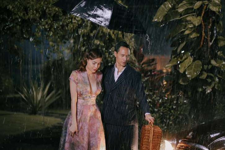 Hình ảnh Hồ Ngọc Hà và Kim Lý trong MV.