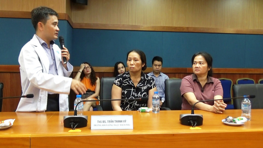 Hai bệnh nhân đầu tiên áp dụng thành công keo sinh học trong chữa bệnh giãn tĩnh mạch.