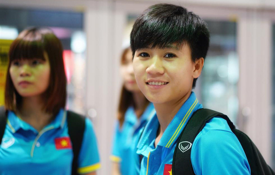 Tuyết Dung rạng rỡ ngày khải hoàn. Ảnh: Thủy Đặng.