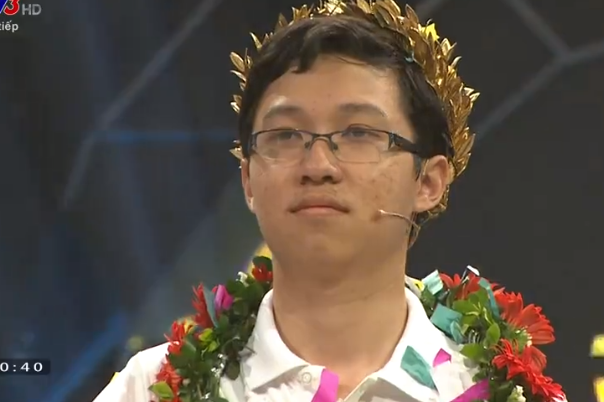 Phan Đăng Nhật Minh trở thành nhà vô địch của Đường lên đỉnh Olympia năm thứ 17.