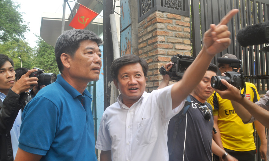 Ông Đoàn Ngọc Hải, phó Chủ tịch UBND quận 1 (TPHCM) cho rằng lợi ích từ kinh doanh vỉa hè là rất lớn. Ảnh Việt Văn.