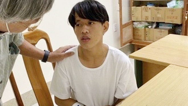 Đối tượng Cường tại BVĐK tỉnh Cà Mau hồi tháng 5/2020. 