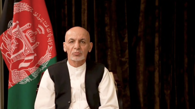 Tổng thống lưu vong Afghanistan Ashraf Ghani. (Ảnh: Twitter)