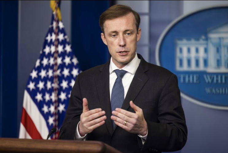 Cố vấn an ninh quốc gia Mỹ Jake Sullivan. (Ảnh: AP)