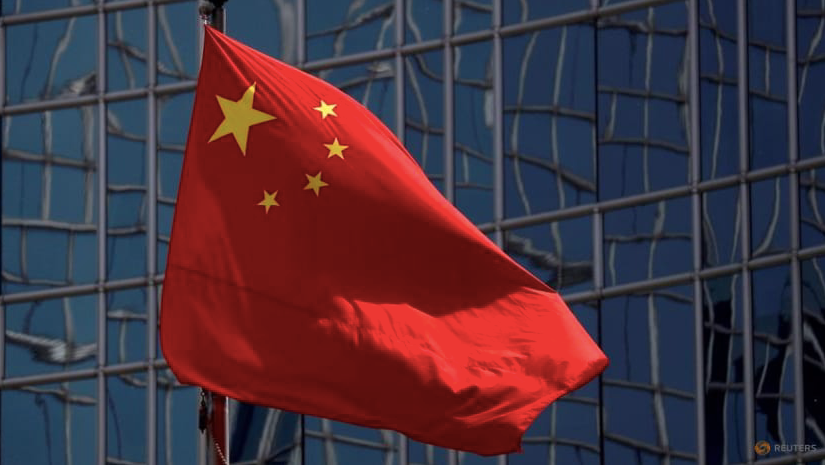 Quốc kỳ Trung Quốc tại Bắc Kinh. (Ảnh: Reuters)