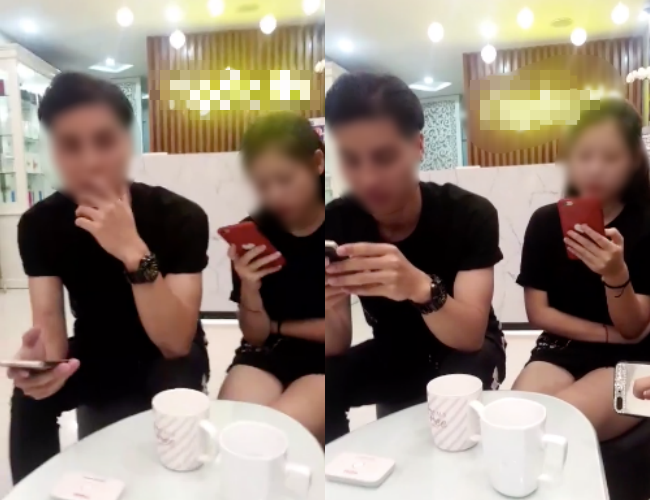 Nữ lễ tân được cho là người trong clip