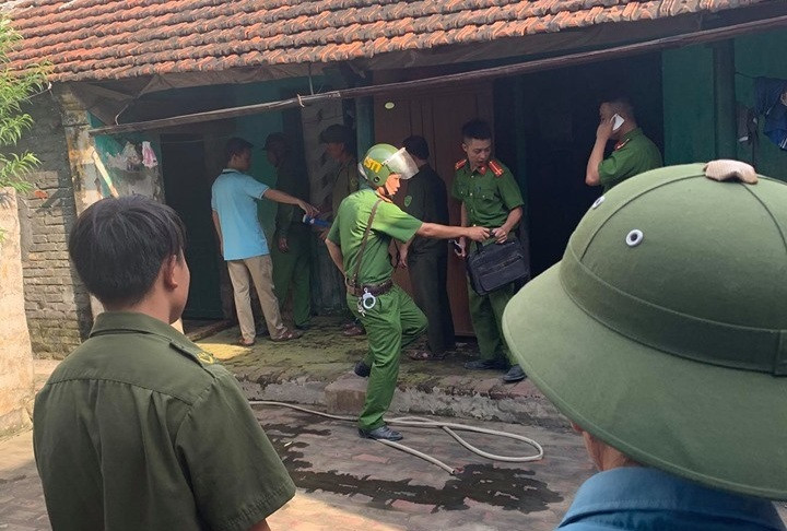 Hiện trường vụ án.