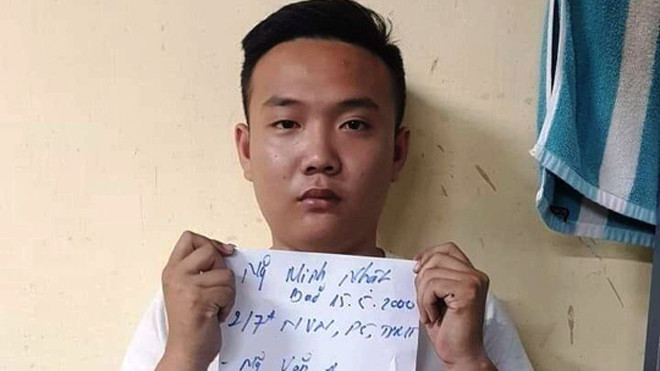 Một trong các đối tượng tham gia đánh anh Hiếu