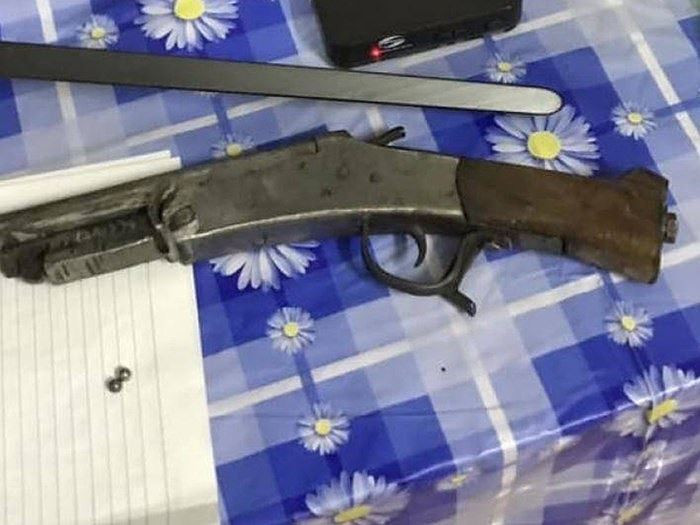 Khẩu súng Sửu dùng bắn người vợ cũ.
