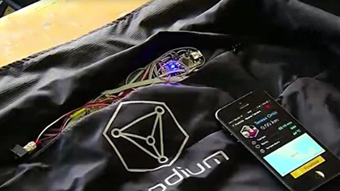 Áo Jacket thông minh quản lý tình trạng sức khỏe