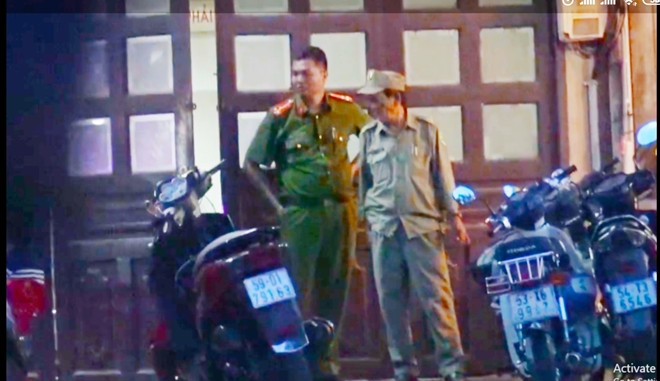 Công an quận 3 phong tỏa hiện trường