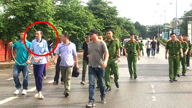 Gần 100 cảnh sát được huy động bảo vệ quá trình thực nghiệm hiện trường