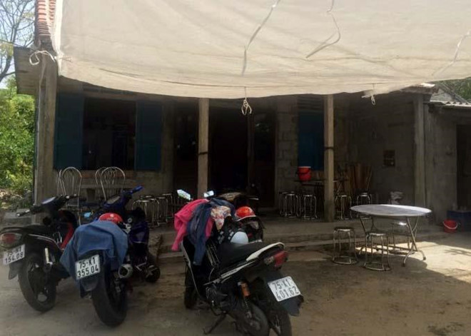 Ngôi nhà nơi xảy ra vụ việc