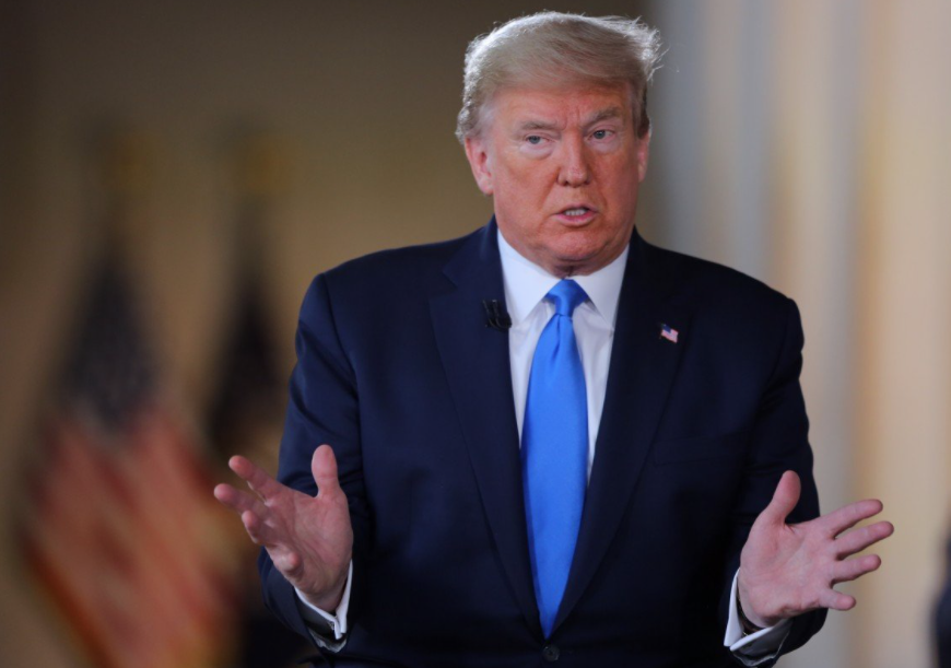 Tổng thống Mỹ Donald Trump. (Ảnh: Bloomberg)