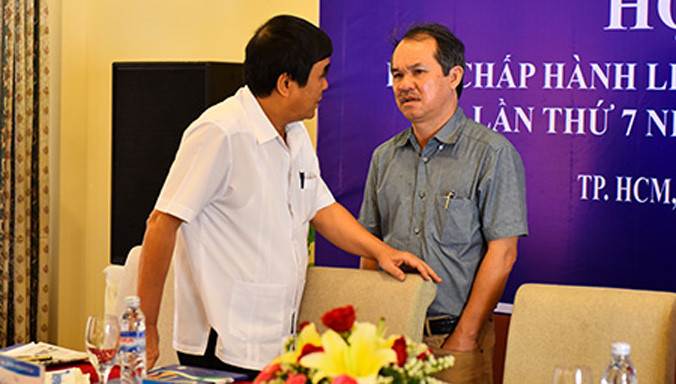 Bầu Đức sẵn sàng xung phong làm chủ tịch VFF. Ảnh: Nguyễn Đình/Dân Trí