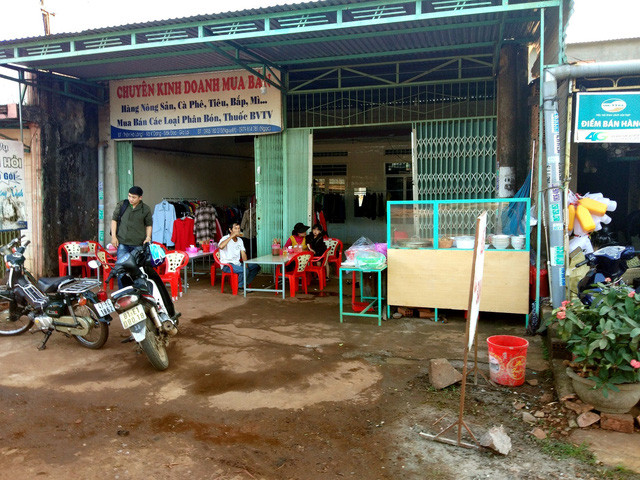 Hiện trường nơi xảy ra vụ việc