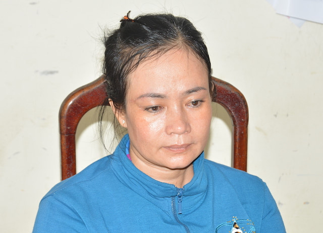 Nghi phạm tại cơ quan điều tra. Ảnh: Công an cung cấp