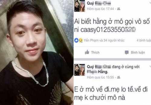 Phạm Văn Quý và những dòng thông tin đăng tìm nạn nhân