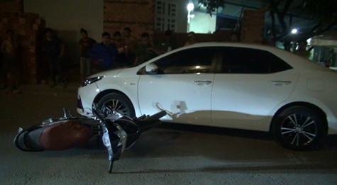 Hiện trường vụ tai nạn