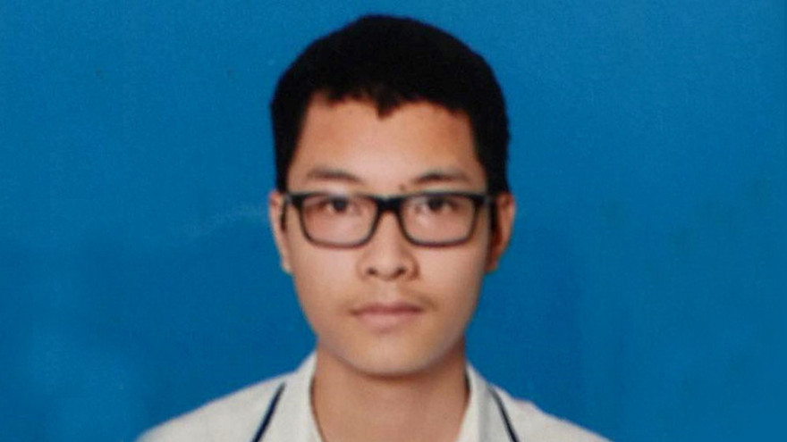 Em Lê Quang Huy. Ảnh: Gia đình cung cấp