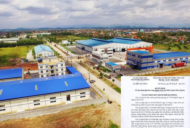Sau 12 năm được cấp giấy chứng nhận đầu tư, đến 30/9/2020 KCN Nam Cầu Kiền đã được cấp quyết định thành lập
