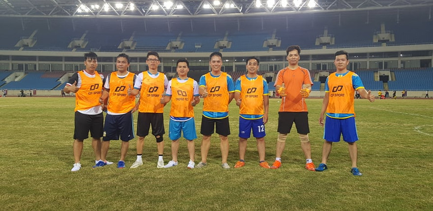 Đội hình ra quân của Tiền Phong tại Press Cup 2020