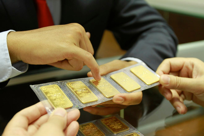 Giao dịch vàng trên thị trường có xu hướng tăng