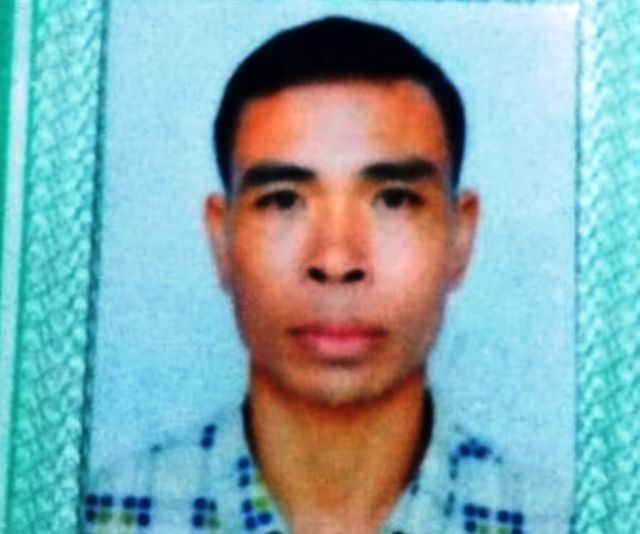 Nghi phạm Tiển bị bắt giữ.