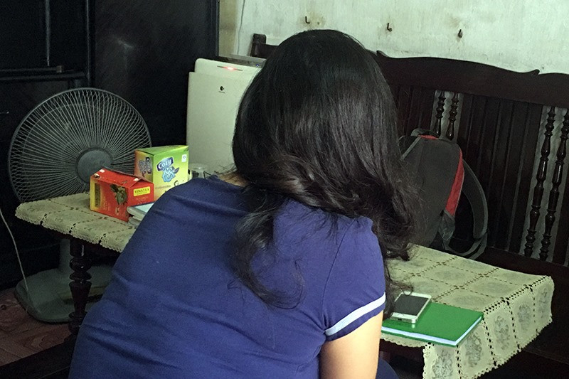 Người phụ nữ chia sẻ về vụ việc.