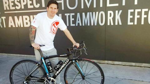 Messi được tặng 'ngựa sắt' giá 10.000 euro