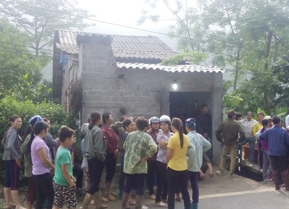 Căn nhà nơi phát hiện xác chị Thúy