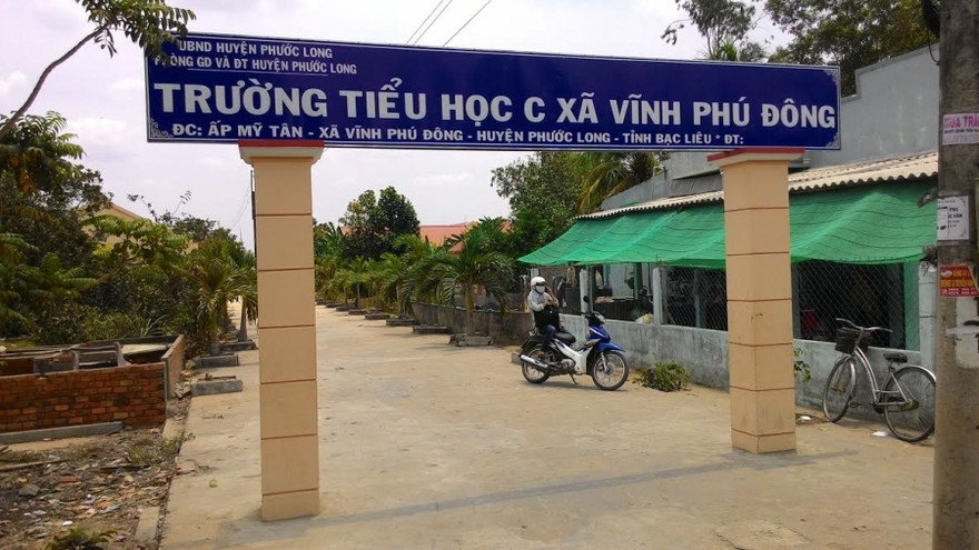 Ngôi trường tiểu học nơi hiệu trưởng dâm ô nhiều nữ sinh. Ảnh: Hoàng Hạnh