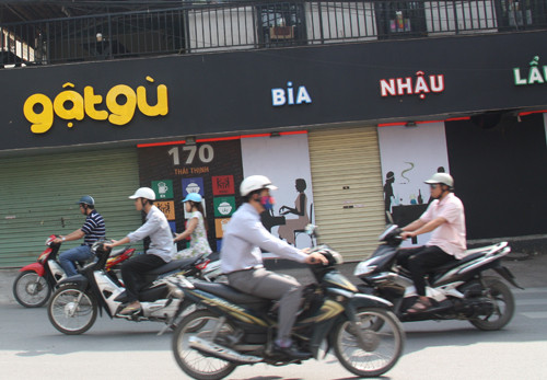 Tuyến phố Thái Thịnh sẽ được chỉ định về màu sắc chủ đạo. Ảnh minh họa: Võ Hải