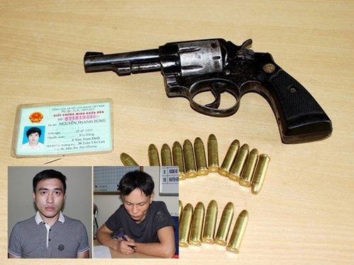 Hiếu, Dũng và tang vật vụ án