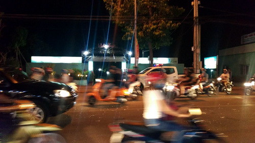 Hiện trường vụ ẩu đả. Ảnh: Phước Tuấn