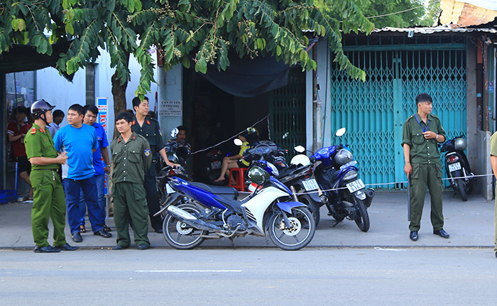 Hiện trường vụ nghi án nữ chủ quán cà phê bị sát hại