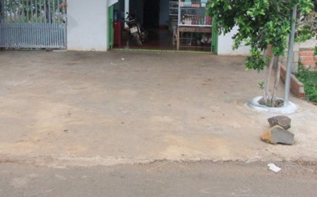 Hiện trường nơi xảy ra vụ việc