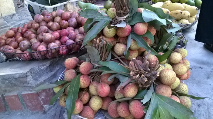 Vải đầu mùa siêu đắt lác đác xuất hiện tại Hà Nội khiến nhà giàu cũng sợ