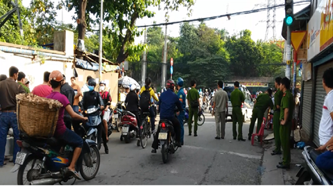 Hiện trường vụ việc