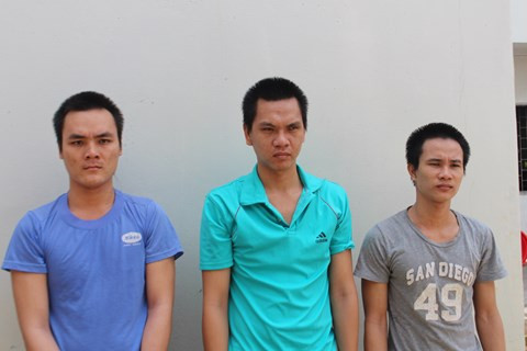 Đối tượng Tâm, Phúc và Tuấn