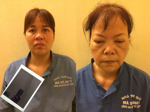 Thị Nguyễn Thu Hà; Bùi Quý Anh cùng tang vật vụ án