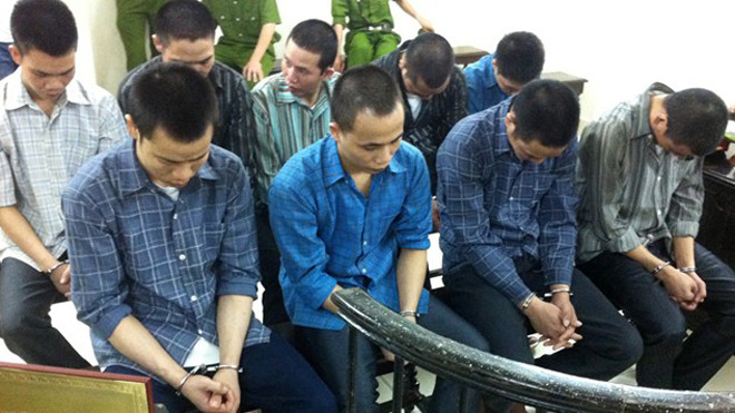 Nhóm trộm sưa tại phiên tòa ngày 24/9