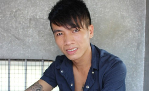 Nguyễn Văn Hoàng khi bị bắt.